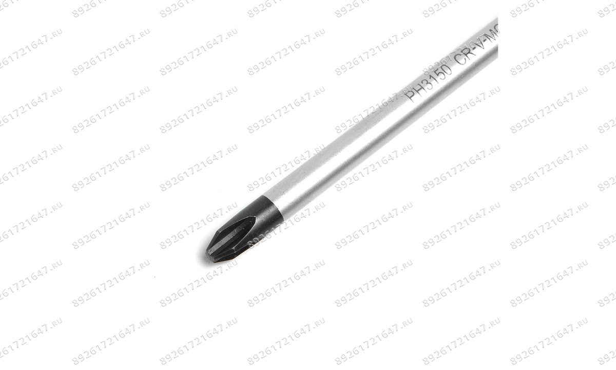  PH3150 Отвертка крестовая ROSSVIK PH3*150мм (1)