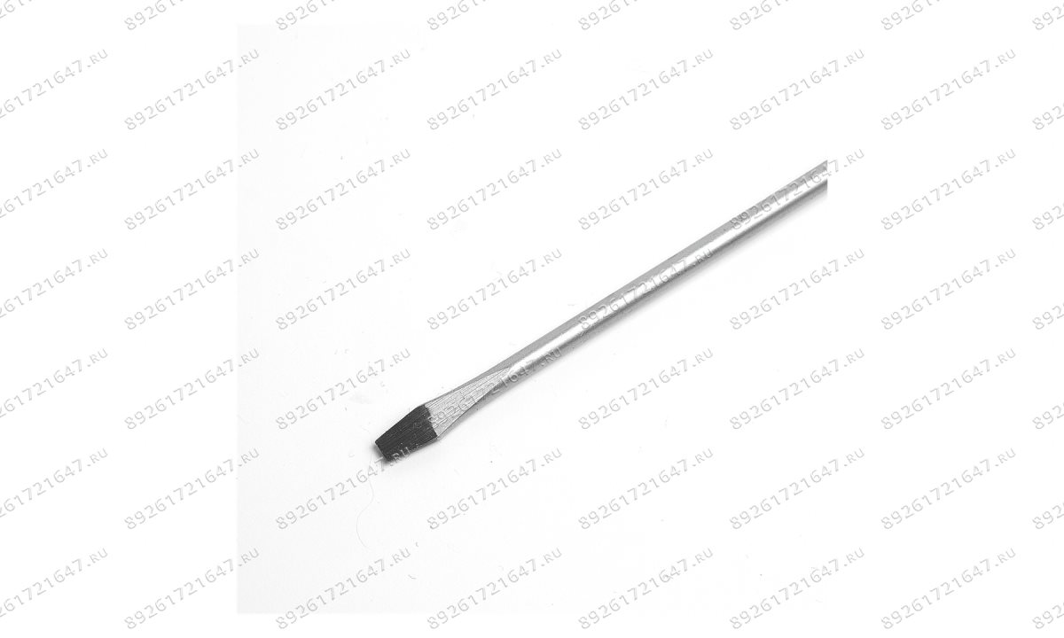  SL3200 Отвертка шлицевая ROSSVIK SL3*200мм (1)