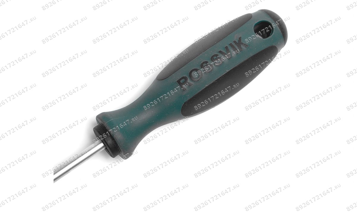  SL5100 Отвертка шлицевая ROSSVIK SL5*100мм (0)