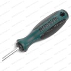 SL5125 Отвертка шлицевая ROSSVIK SL5*125мм мни (2)