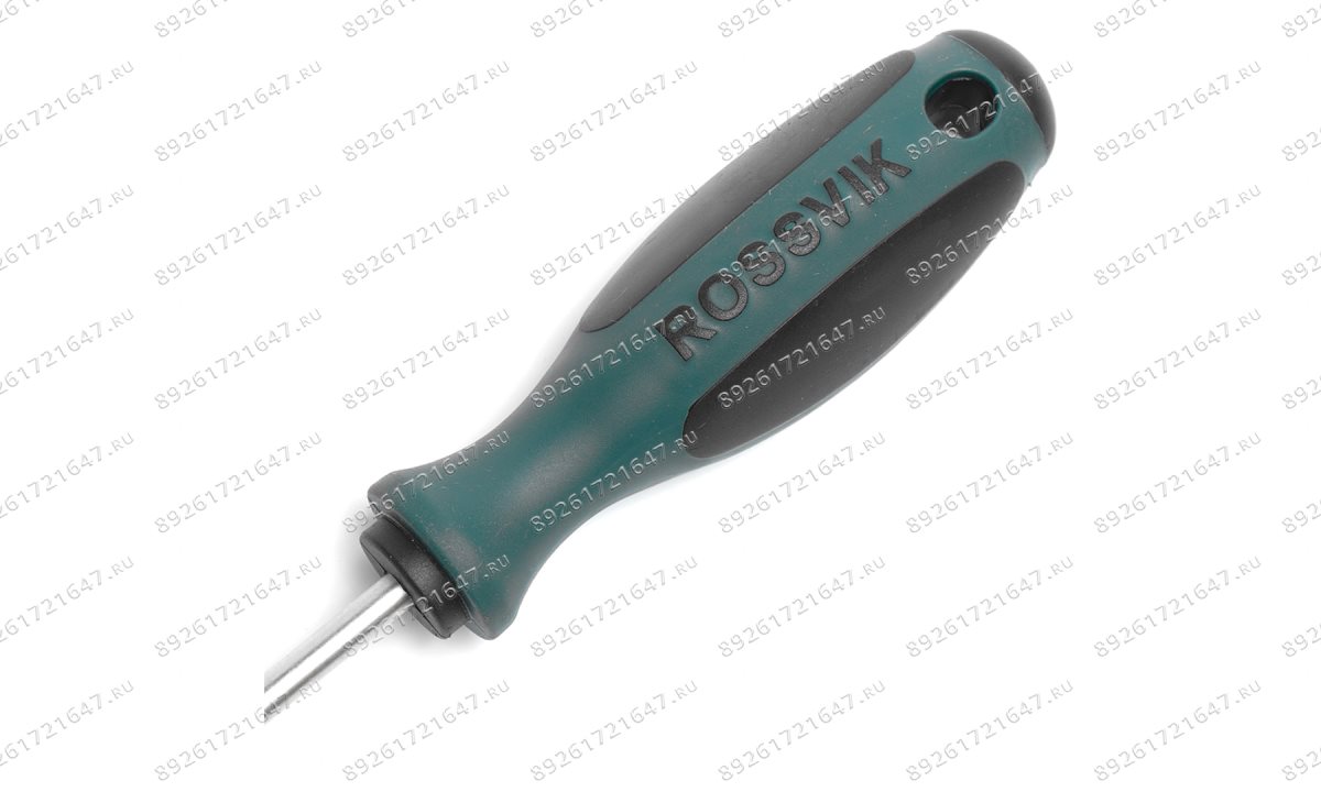  SL5150 Отвертка шлицевая ROSSVIK SL5*150мм (1)