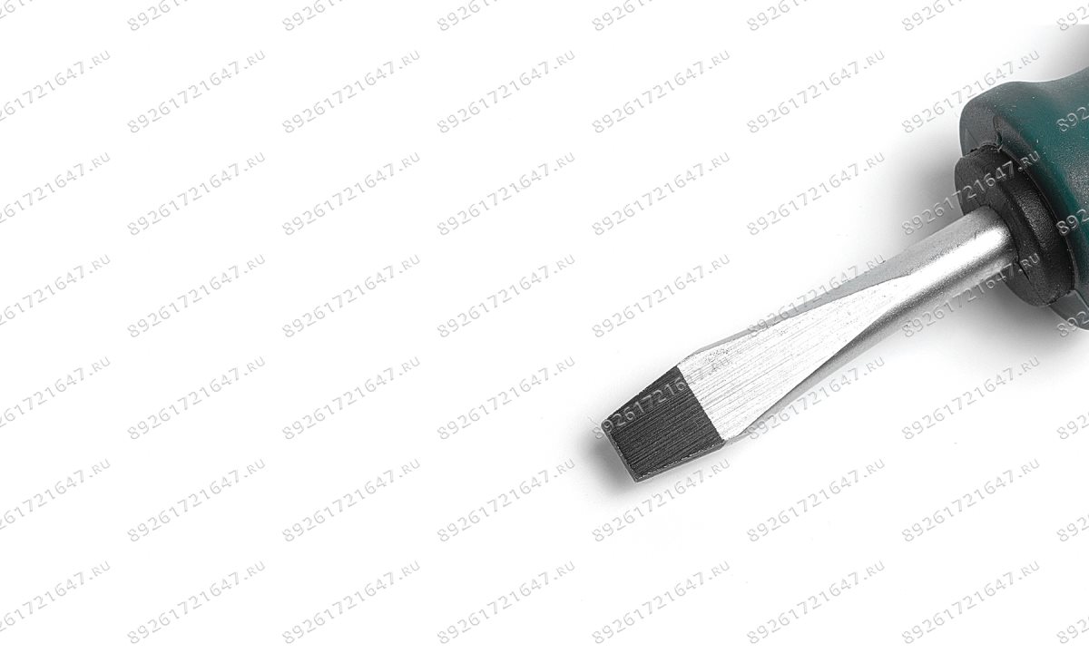  SL6040 Отвертка шлицевая ROSSVIK SL6*40мм (1)