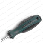  SL6100 Отвертка шлицевая ROSSVIK SL6*100мм мни (2)