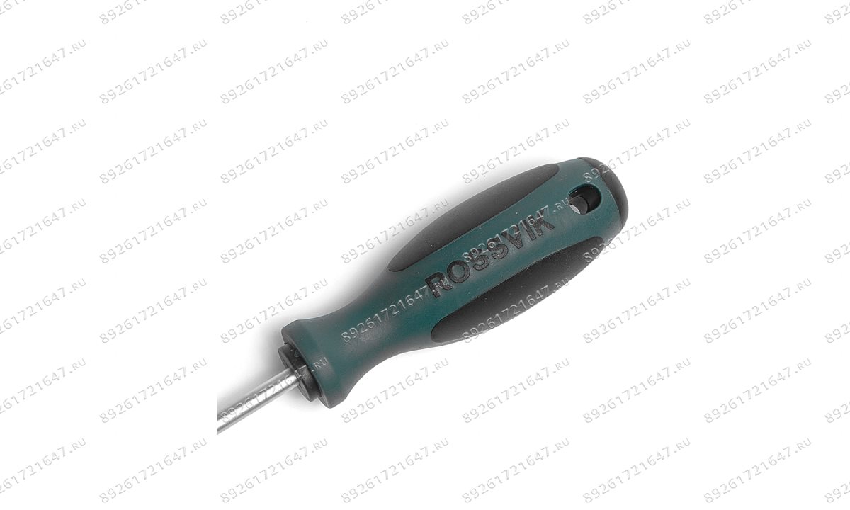  SL6100 Отвертка шлицевая ROSSVIK SL6*100мм (0)