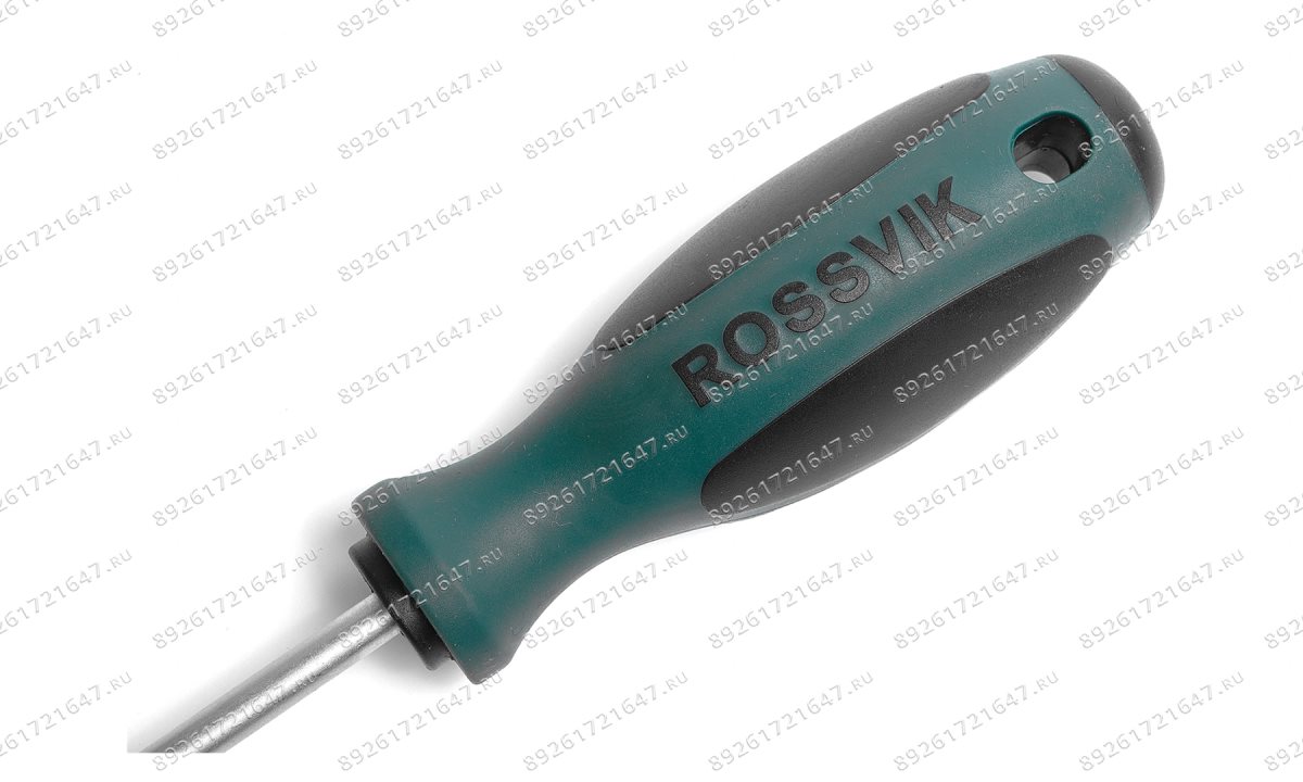  SL6125 Отвертка шлицевая ROSSVIK SL6*125мм (0)