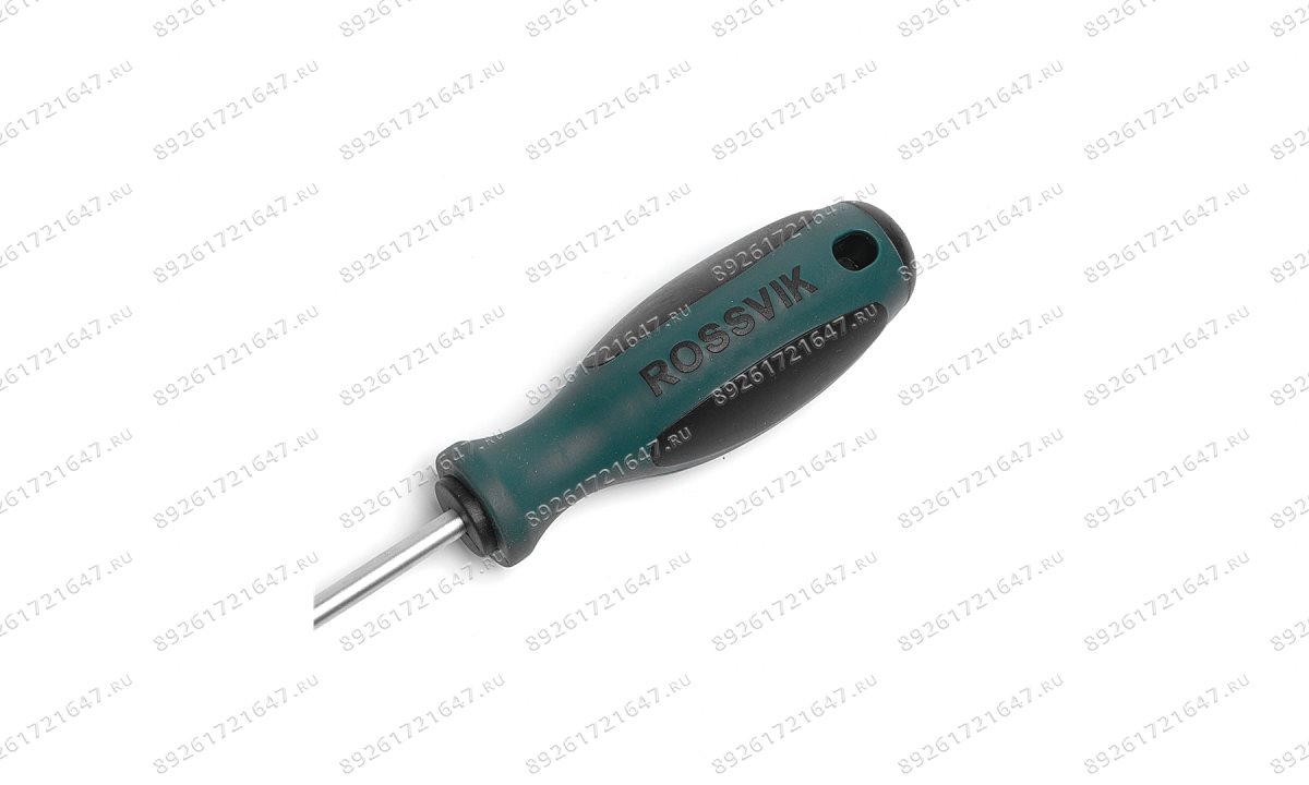 SL6150 Отвертка шлицевая ROSSVIK SL6*150мм (1)