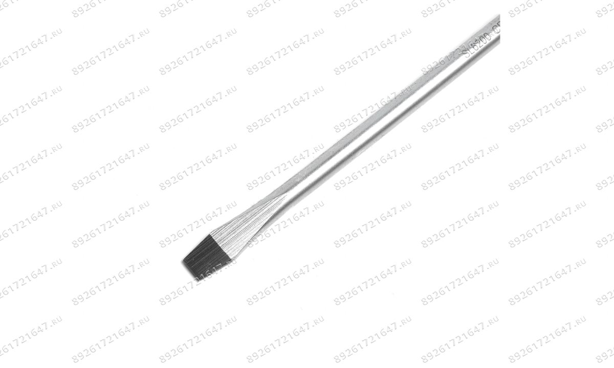  SL6200 Отвертка шлицевая ROSSVIK SL6*200мм (1)