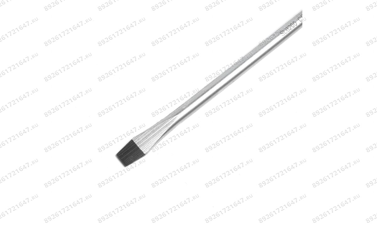  SL6200 Отвертка шлицевая ROSSVIK SL6*200мм (1)