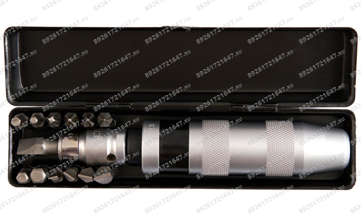  ST096 Отвертка ударная с набором бит, 13 предметов (1)