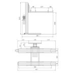  KraftWell KRWF2.5L Парковка одностоечная, г/п 2000 кг. мни (1)
