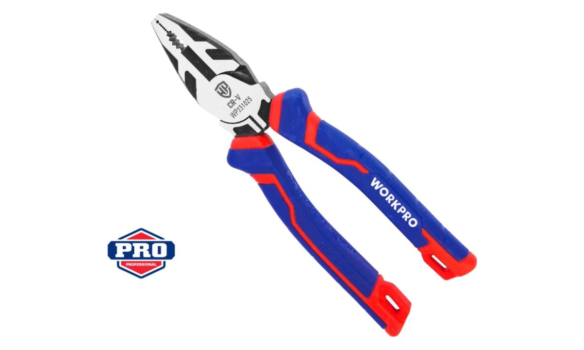  Пассатижи 180мм CR-V проф WP231025 WORKPRO (0)