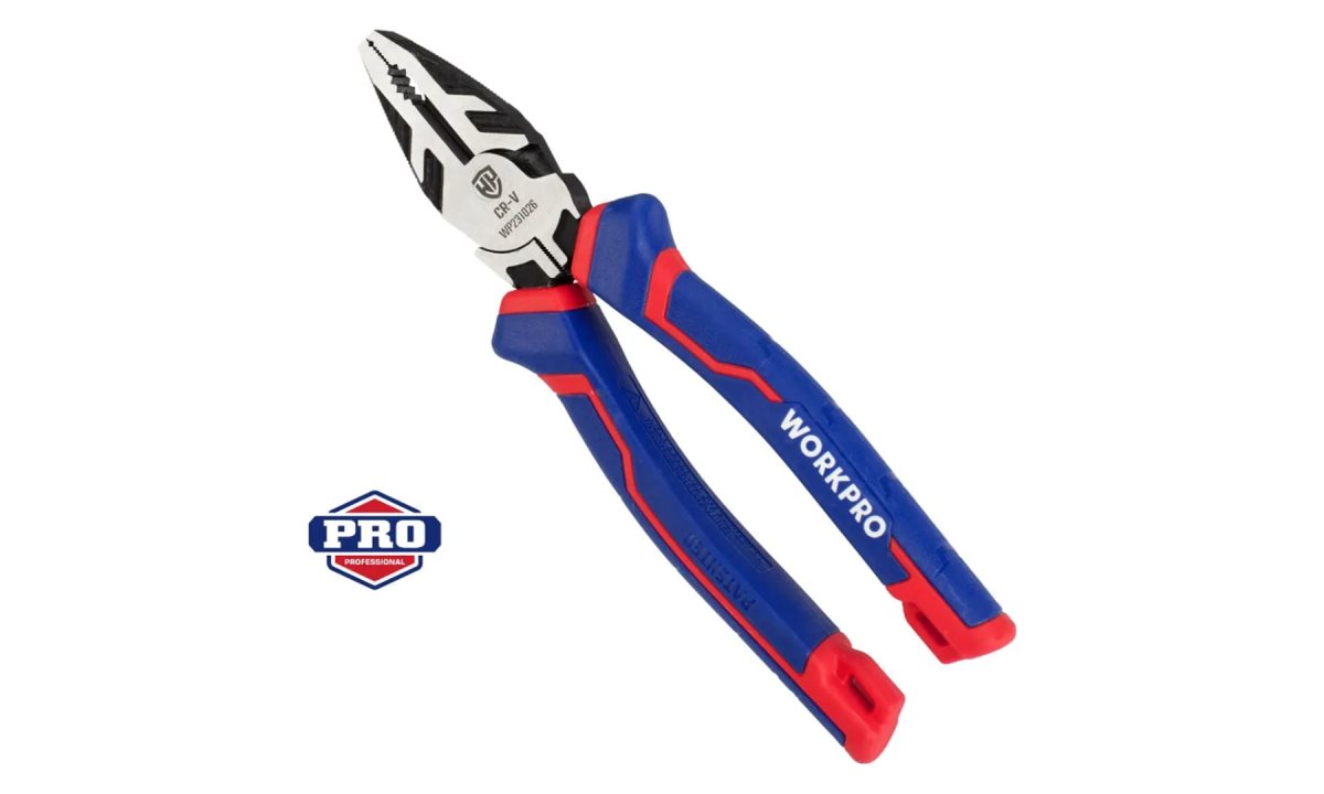  Пассатижи 200мм CR-V проф WP231026 WORKPRO (0)