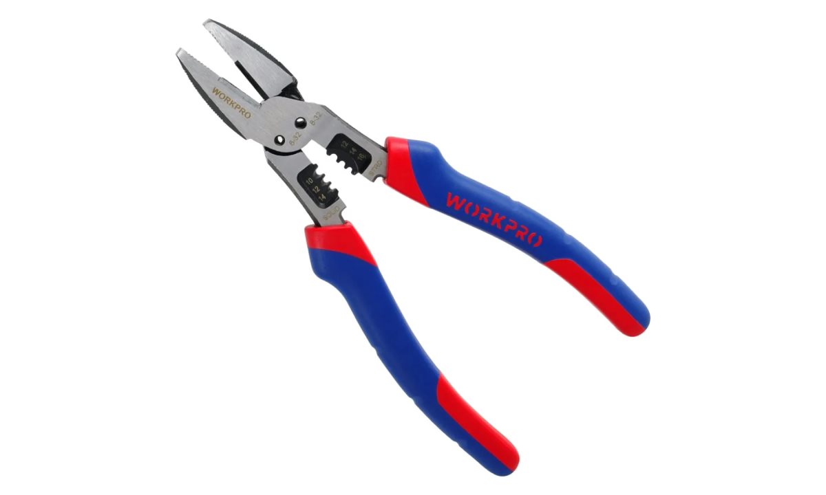  Пассатижи 200мм многофункциональные проф WP231085 WORKPRO (0)