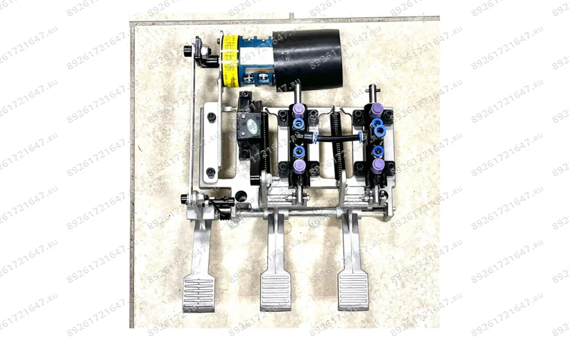 Узел педальный ШМС TROMMELBERG 1810Е, 1860, REMAX V524 для 1 скоростных станков в сборе с переключателем фото