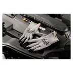  Перчатки маслобензостойкие, серая основа/ черное покрытие NORDBERG NPG1508GB NPG1508GB мни (2)