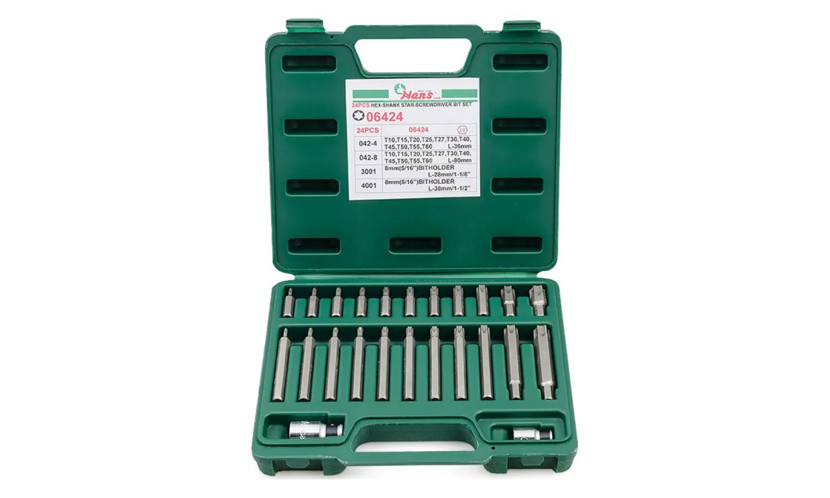  Набор бит для шуруповерта Hans, 06424 (0)