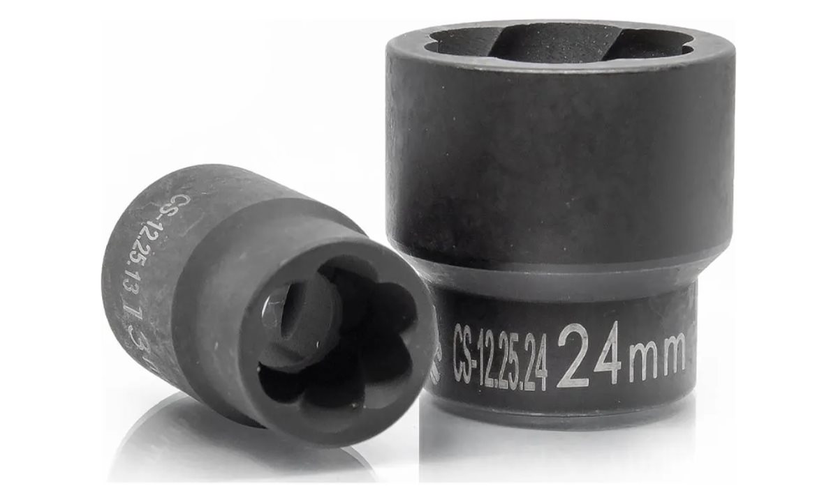  CS-12.25.13 короткая торцевая спиральная головка на 1/2, 13 мм (0)