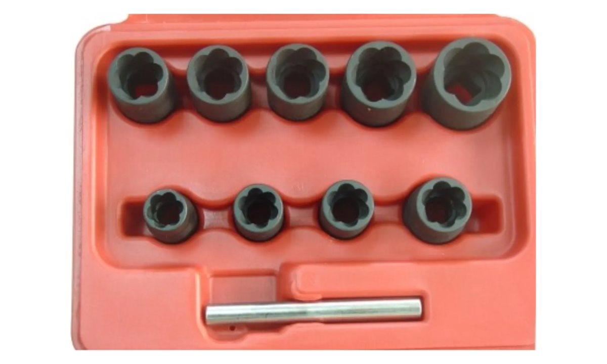  KA-2393К набор головок для поврежденных гаек, 10-19 мм, 10 предметов (0)