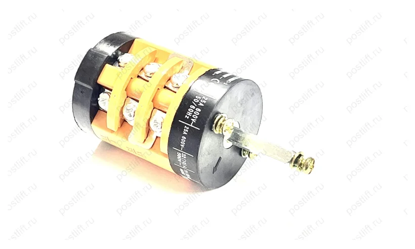 Переключатель реверсивный поворота EN60947-3 (оранжевый)  фото