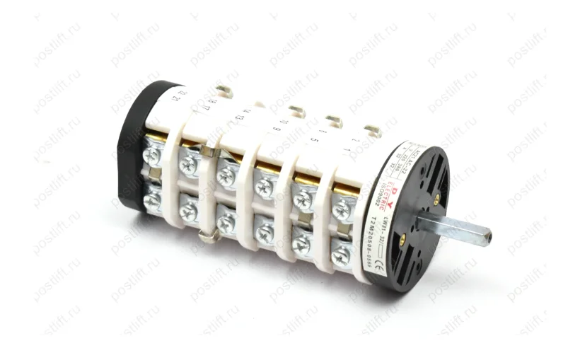 Переключатель реверсивный поворота стола для ШМС  SICE PT95, BUTLER двухскоростной 32А фото