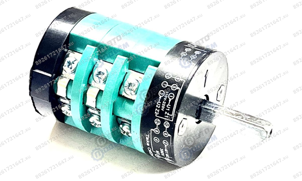  Переключатель фазы (зеленый) 20А (0)