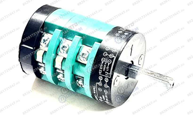 Переключатель фазы (зеленый) 20А фото