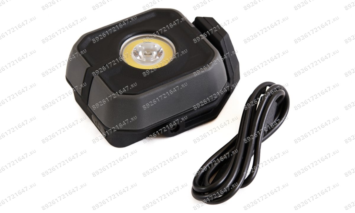  FL1000W Фонарь светодиодный ROSSVIK, аккумуляторный, 400люмен, 3.7В, 2500мАч (1)