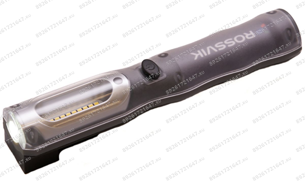  FL500 Фонарь светодиодный ROSSVIK, аккумуляторный, 500люмен, 3.7В, 2.5Ач (1)