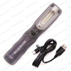  FL500 Фонарь светодиодный ROSSVIK, аккумуляторный, 500люмен, 3.7В, 2.5Ач мни (3)