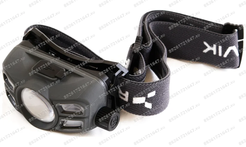 FL600 Фонарь светодиодный ROSSVIK, аккумуляторный, налобный, 600люмен, 3.7В, 1200мАч фото