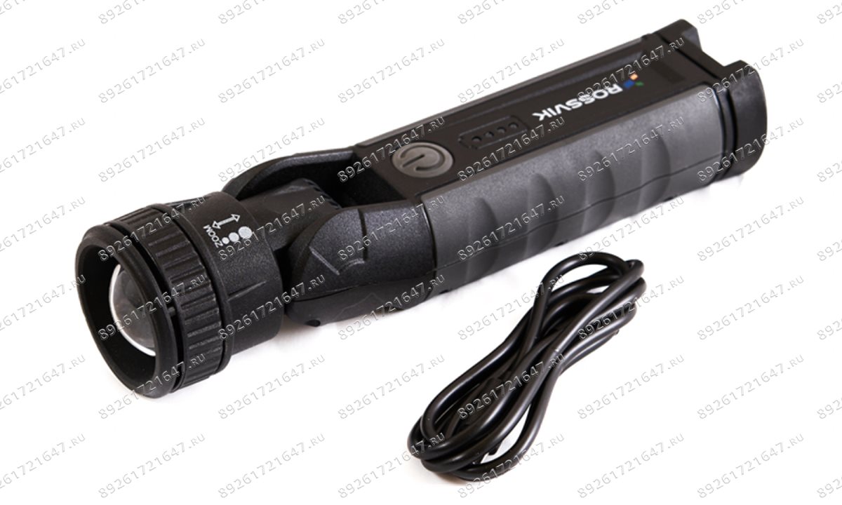  FL900W Фонарь светодиодный ROSSVIK, аккумуляторный, 900люмен, 3.7В, 2500мАч (1)