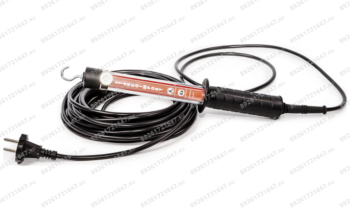  Светильник проводной противоударный 220В, провод 20м, длина 300мм, 500Лм CS22020 (0)