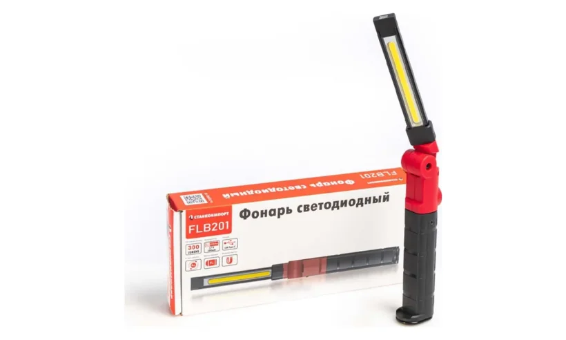 Фонарь светодиодный, складной, аккумуляторный, СТАНКОИМПОРТ, FLB201 фото