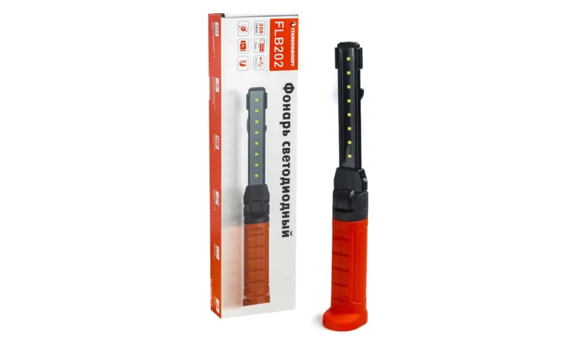 Фонарь светодиодный, складной, аккумуляторный, СТАНКОИМПОРТ, FLB202 фото