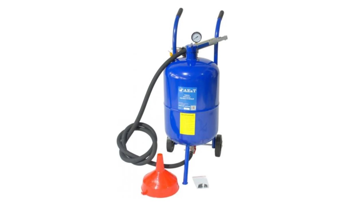  Аппарат пескоструйный T06510 AE&T 38л (0)