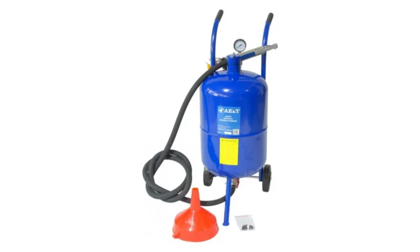 Аппарат пескоструйный T06510 AE&T 38л фото