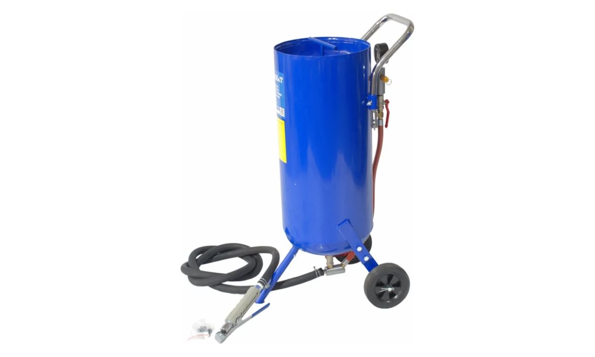  Аппарат пескоструйный насыпной T06510C AE&T 38л (1)