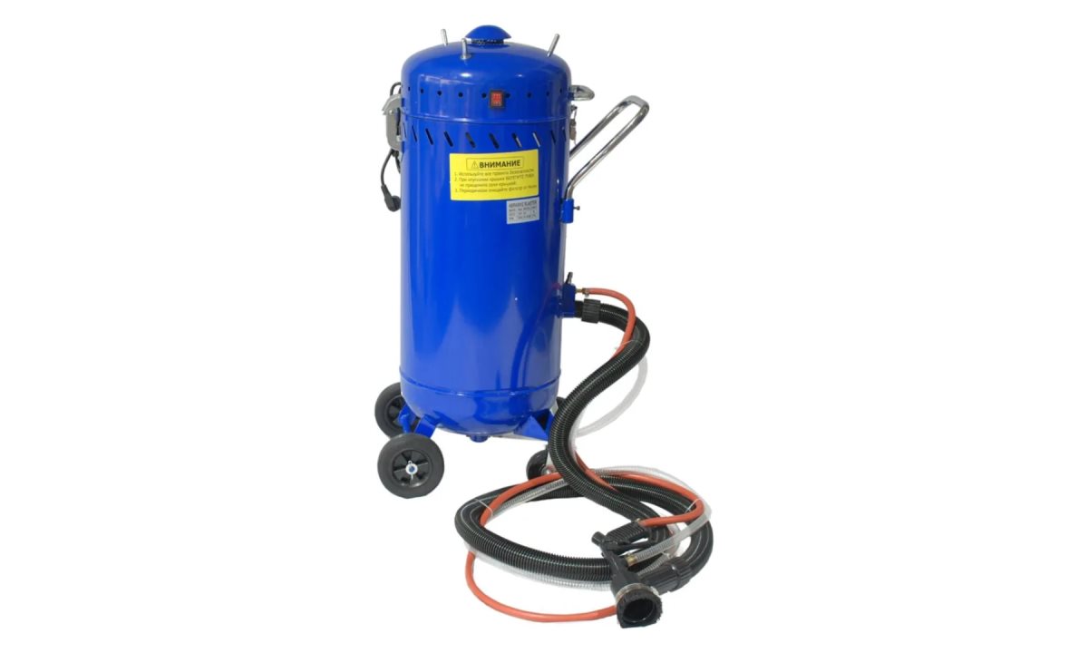  Аппарат пескоструйный со сбором T06528 AE&T 106л (1)