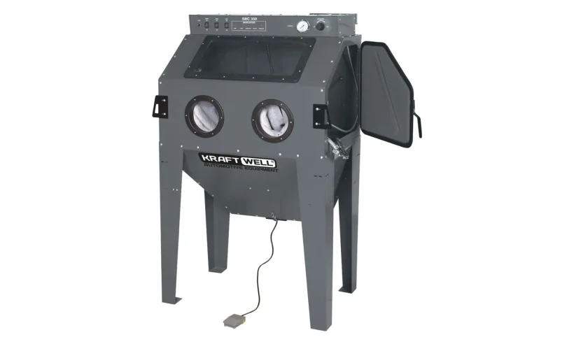 KraftWell KRW-SB350S Камера пескоструйная, боковая загрузка, 350 л фото