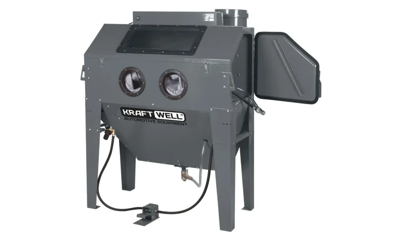 KraftWell KRW-SB420S Камера пескоструйная, боковая загрузка, 420 л фото