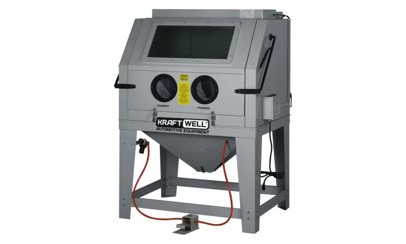 KraftWell KRW-SB990S Камера пескоструйная, фронтальная загрузка, 990 л фото