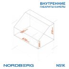  Камера пескоструйная настольная, боковая загрузка 110 л NORDBERG NS1K мни (1)
