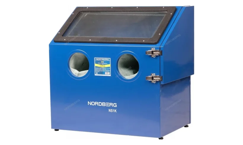 Камера пескоструйная настольная, боковая загрузка 110 л NORDBERG NS1K фото