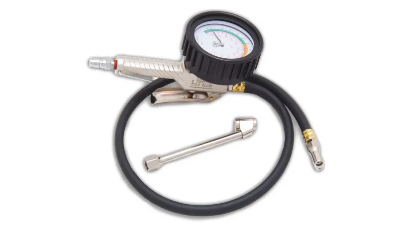Пневматическая подкачка шин с манометром, 3-1/2, Hans, TPG-U3 фото