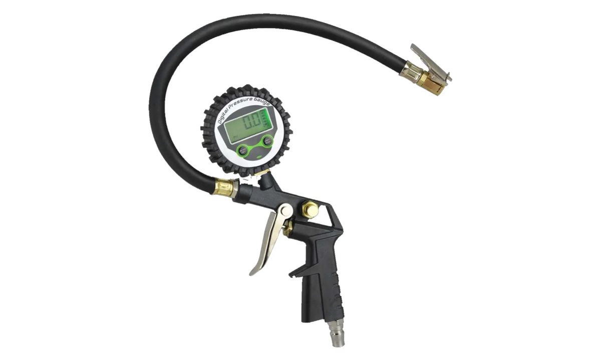  KraftWell KRWTG-D Пистолет для подкачки шин с цифровым манометром (0)