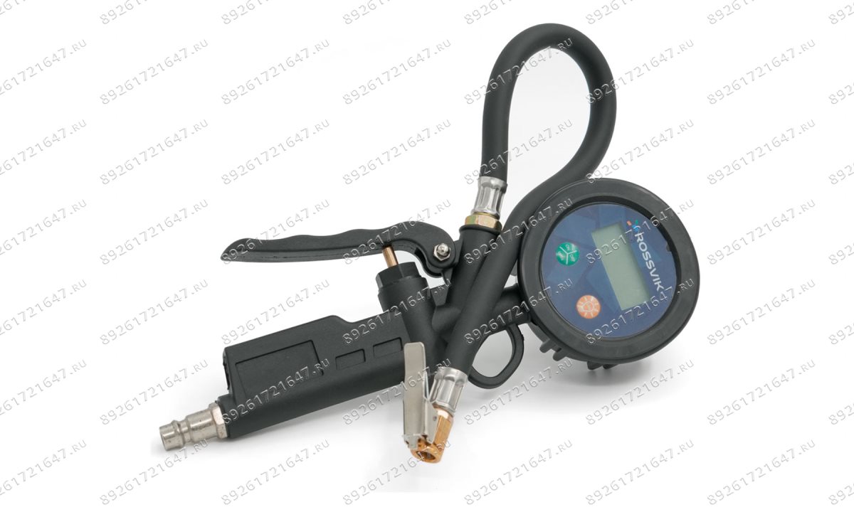  Пистолет накачки ROSSVIK RIG-010D с цифровым манометром, 0-10бар (0)