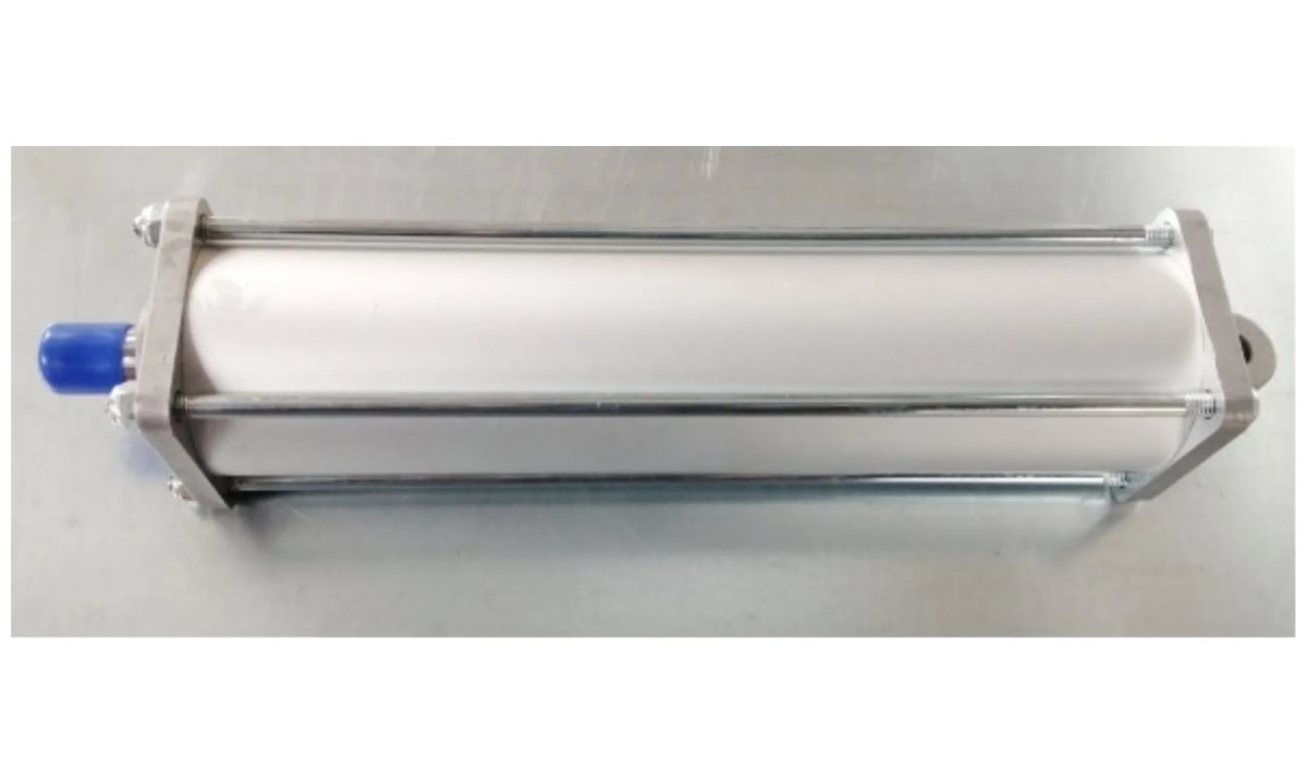  KraftWell CW-105-021101-0 Пневмоцилиндр зажима в сборе (1)