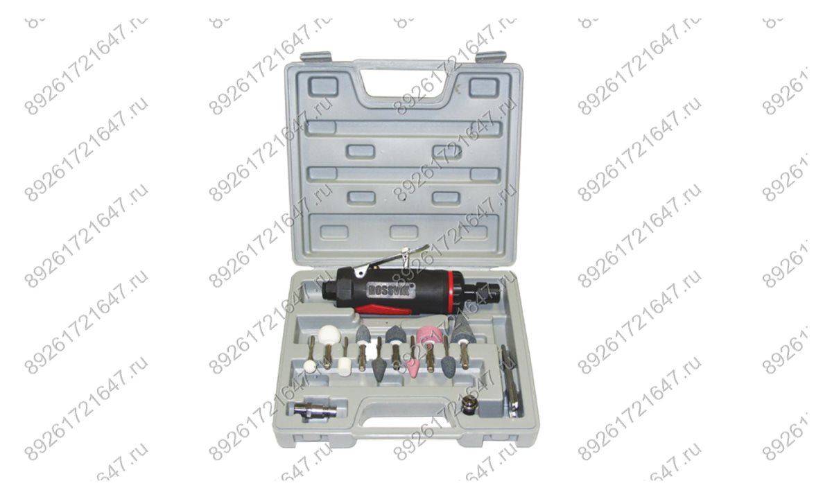  АТ 7033 ВК-1 Пневмодрель 20 000 об/мин с набором насадок кейсе (0)