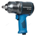  ПНЕВМОГАЙКОВЕРТ ударный 1/2, 1300Нм, с глубокими головками в кейсе NORDBERG NP14101K мни (1)