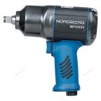  ПНЕВМОГАЙКОВЕРТ ударный 1/2, 1300Нм, с глубокими головками в кейсе NORDBERG NP14101K мни (2)